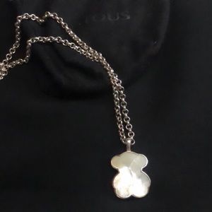 Authentic TOUS Silver Nacars Pendant/TOUS Necklac
